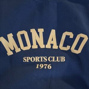 Monaco Sports Club Blue Sweatshirt